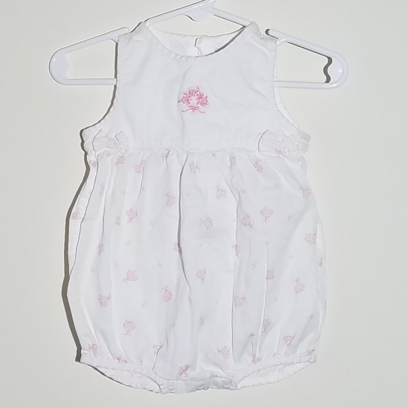 Absorba Floral Romper 6m - Picture 1 of 4
